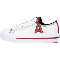 Women's FOCO Los Angeles Angels Platform Canvas Shoes