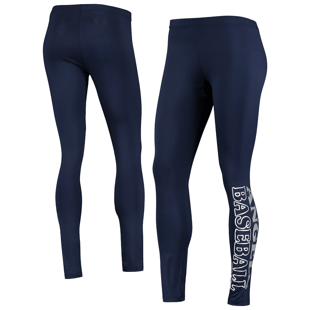 Legging léger Los Angeles Angels Stadium G-III 4Her by Carl Banks pour femme bleu marine