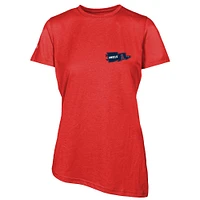 Women's Levelwear Red Los Angeles Angels Birch Rafters T-Shirt