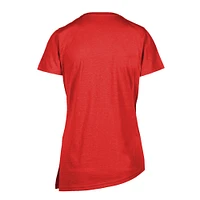 Women's Levelwear Red Los Angeles Angels Birch Rafters T-Shirt