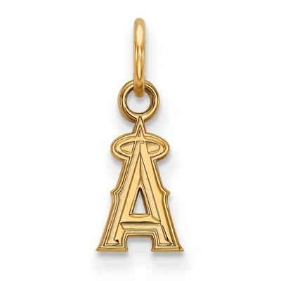Los Angeles Angels Women's 10k Yellow Gold Extra Small Pendant