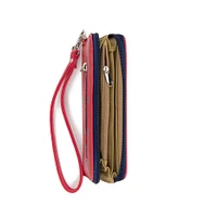 Women's Los Angeles Angels Zip-Around Wristlet Wallet