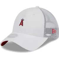 Casquette réglable New Era Los Angeles Angels Mini 9TWENTY blanche pour femme