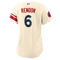 Maillot de joueur réplique Nike Anthony Rendon crème des Los Angeles Angels City Connect pour femme