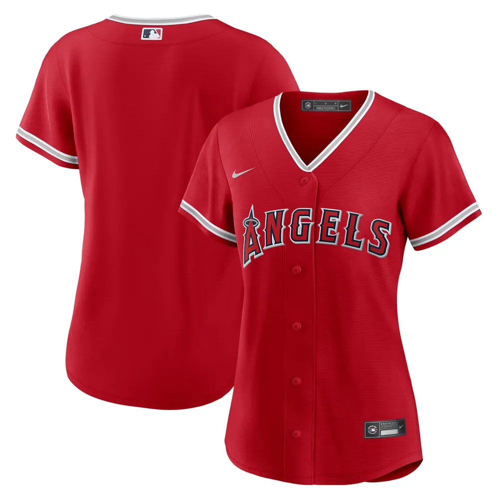 Lids Los Angeles Angels Nike Women's Alternate Replica Team Jersey