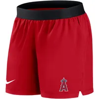 Short Nike Los Angeles Angels Authentic Collection Flex Vent Max Performance pour femme, rouge