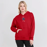 Women's Nike Red Los Angeles Angels City Connect Practice Performance Pullover Hoodie