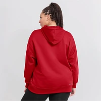 Women's Nike Red Los Angeles Angels City Connect Practice Performance Pullover Hoodie