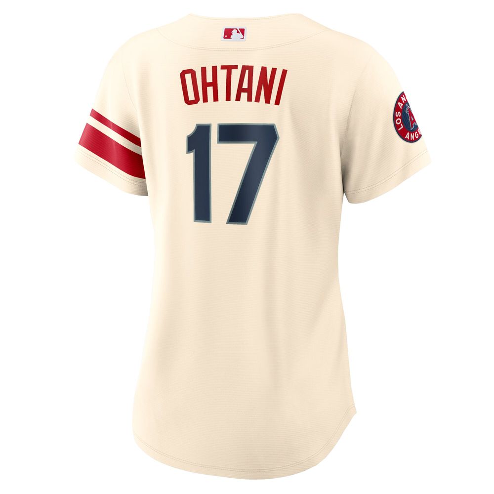 Los Angeles Angels Shohei Ohtani Cream 2022 City Connect Replica Jersey