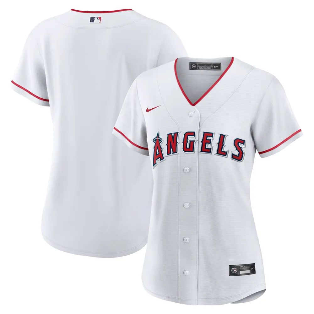 Men's Los Angeles Angels Nike Red Alternate Replica Custom Jersey