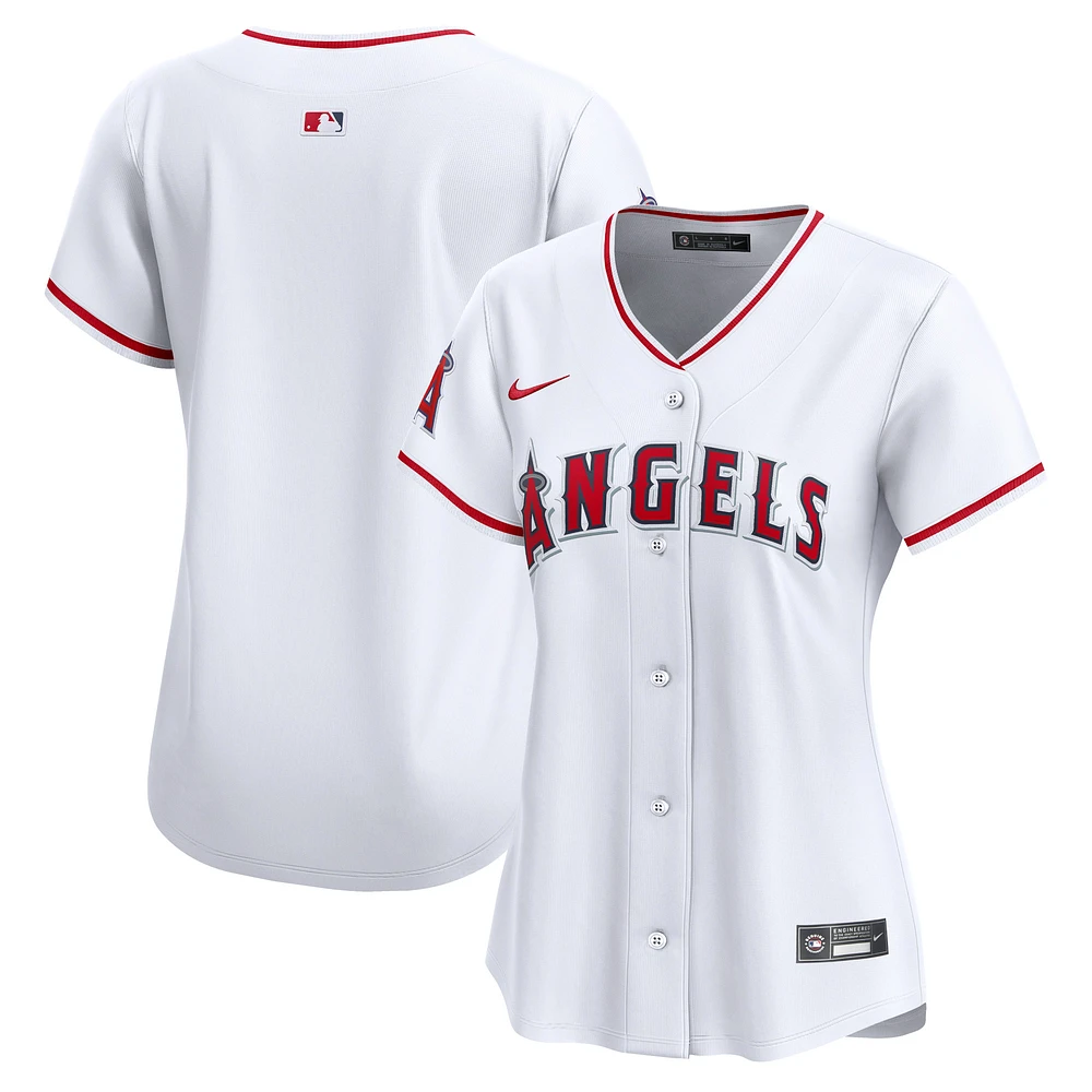 Women's Nike White Los Angeles Angels Home Limited Jersey