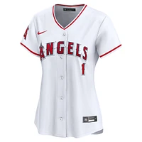 Women's Nike White Los Angeles Angels #1 Mom Home Limited Jersey