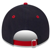 Youth New Era  Navy Los Angeles Angels 2025 Batting Practice 9TWENTY Adjustable Hat