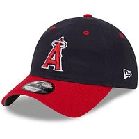 Youth New Era  Navy Los Angeles Angels 2025 Batting Practice 9TWENTY Adjustable Hat