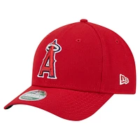 Youth New Era  Red Los Angeles Angels  Player Replica 9FORTY Adjustable Hat