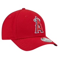 Youth New Era  Red Los Angeles Angels  Player Replica 9FORTY Adjustable Hat