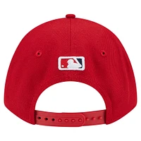 Youth New Era  Red Los Angeles Angels  Player Replica 9FORTY Adjustable Hat