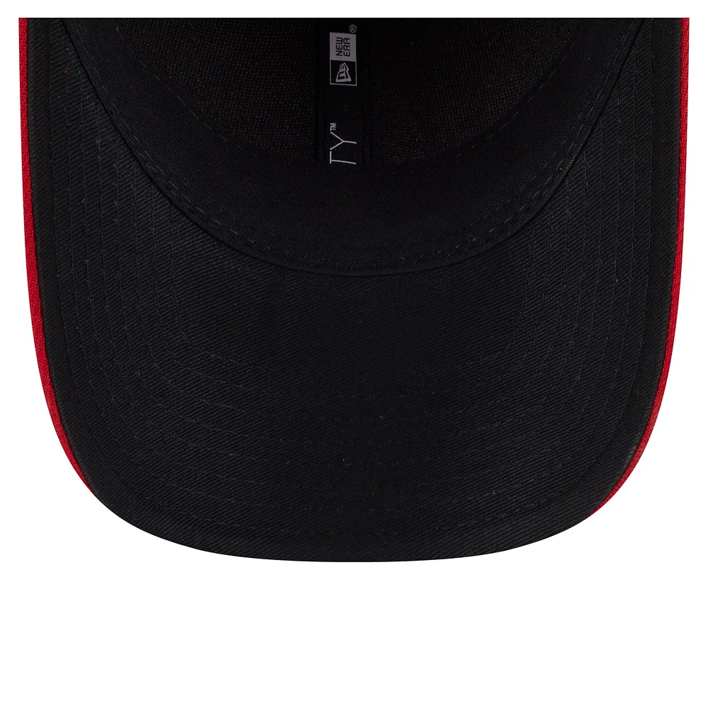 Youth New Era  Red Los Angeles Angels  Player Replica 9FORTY Adjustable Hat