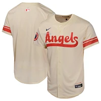 Maillot Nike Crème Los Angeles Angels City Connect Limited pour jeunes