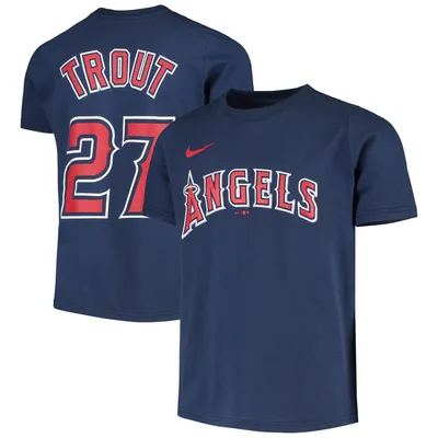 Men's Los Angeles Angels Mike Trout Nike Red 2022 City Connect Name &  Number T-Shirt