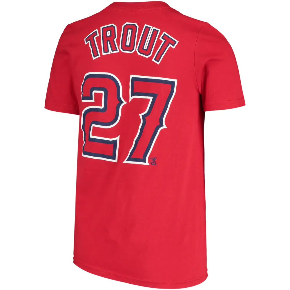 Infant Nike Mike Trout Red Los Angeles Angels Player Name & Number