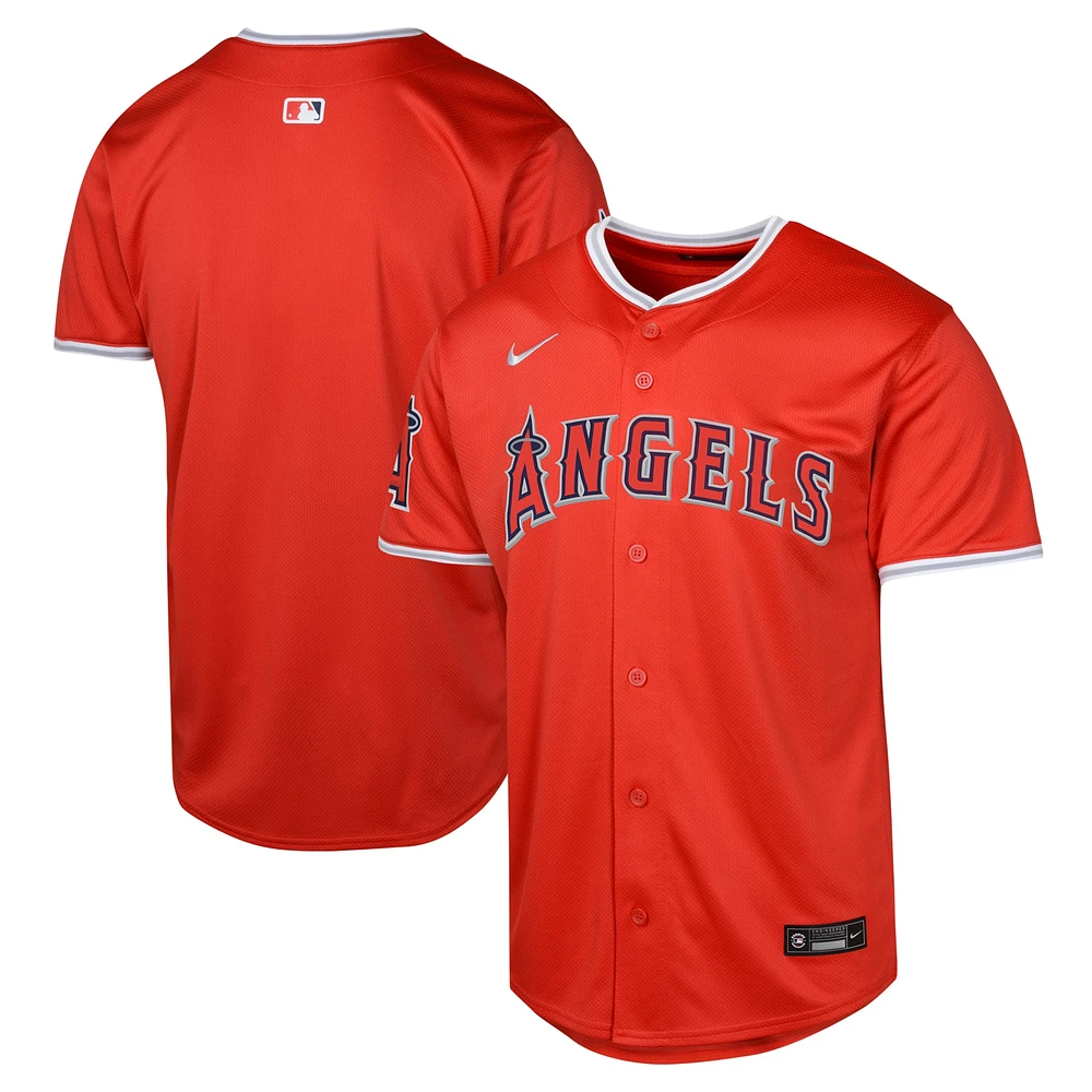 Youth Nike Red Los Angeles Angels Alternate Limited Jersey