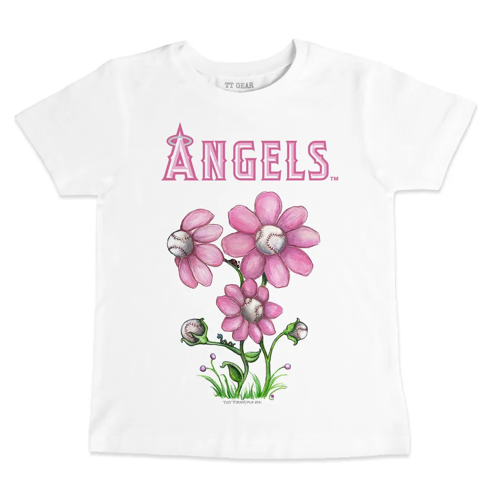 MLB Los Angeles Angels Girls' Crew Neck T-Shirt - XS