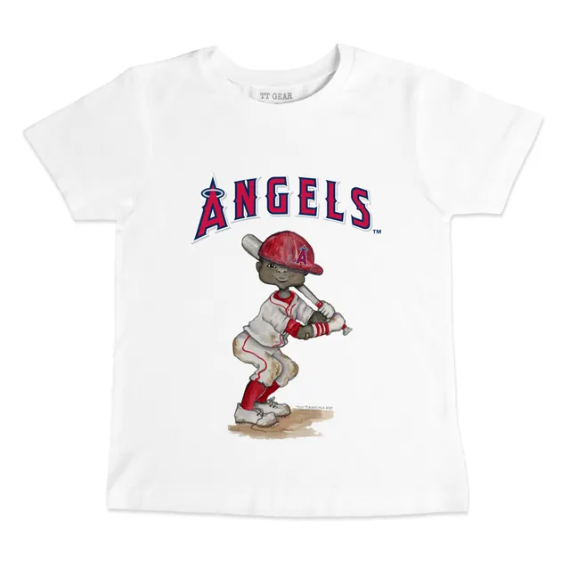 Lids Los Angeles Dodgers Tiny Turnip Girls Youth Baseball Love Fringe T- Shirt - White