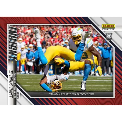 Asante Samuel Jr. Los Angeles Chargers Fanatics Exclusive Parallel Panini Instant NFL Week 3 Interception Single Rookie Trading Card - Limited Edition of 99