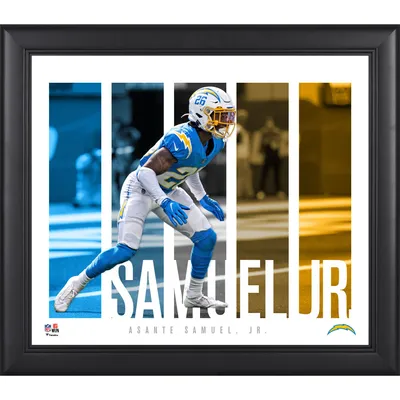 Asante Samuel Jr. Los Angeles Chargers Fanatics Authentic Framed 15'' x 17'' Player Panel Collage