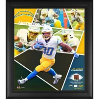 Justin Herbert Loas Angeles Chargers Jersey Impact Frame