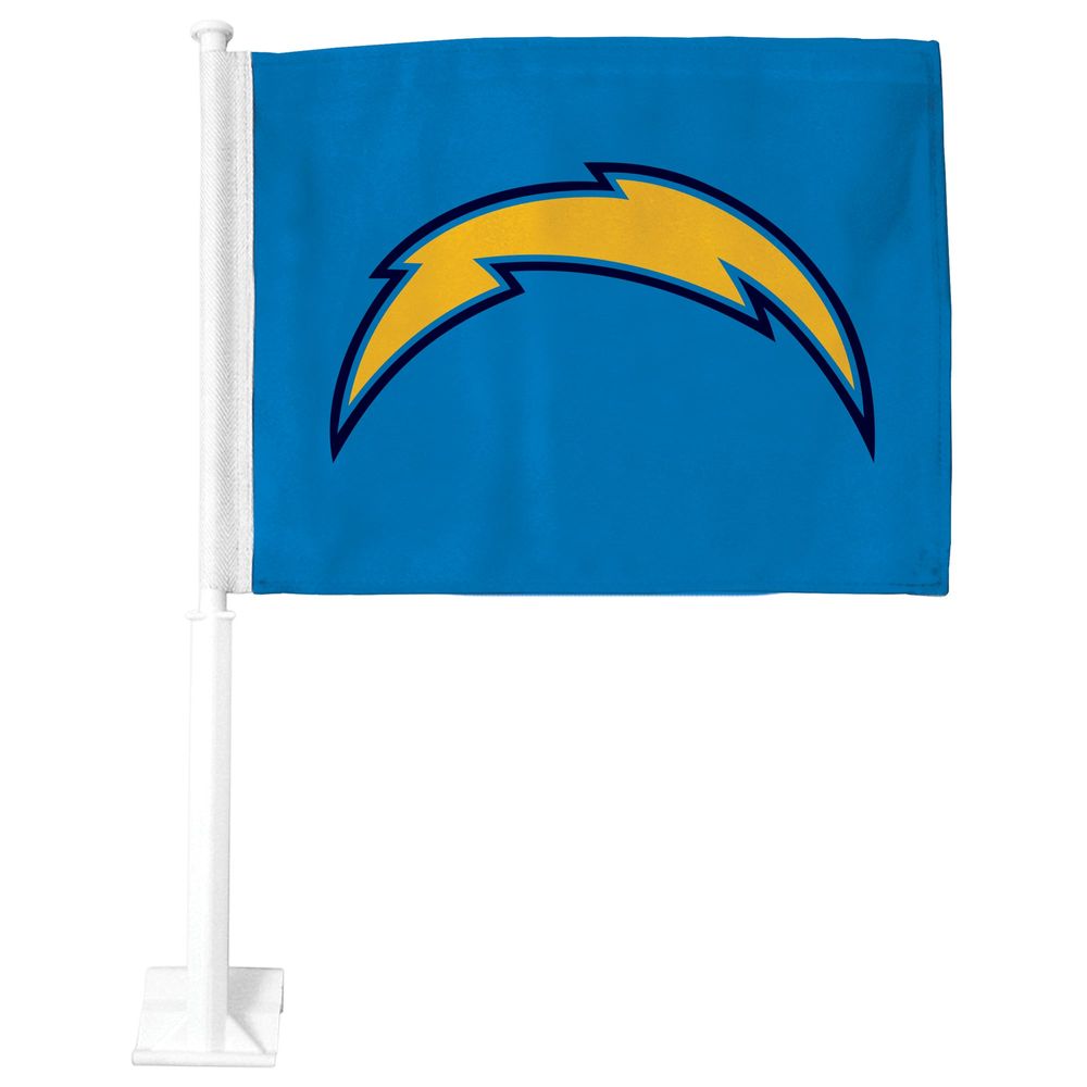 Blue Los Angeles Chargers Premium Double-Sided Car Flag