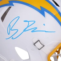 Brenden Rice Los Angeles Chargers Autographed Riddell Speed Authentic Helmet