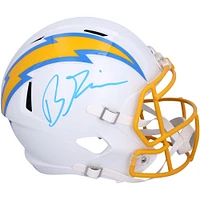 Brenden Rice Los Angeles Chargers Autographed Riddell Speed Replica Helmet