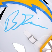 Brenden Rice Los Angeles Chargers Autographed Riddell Speed Replica Helmet