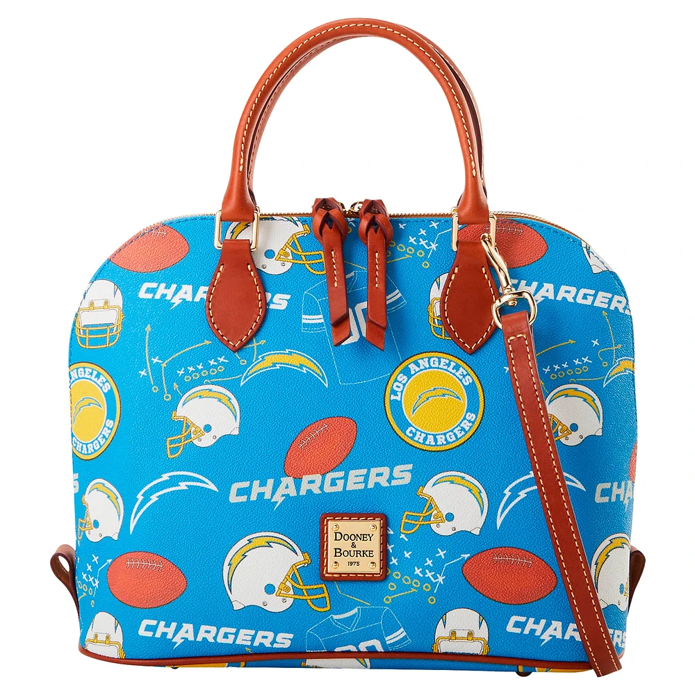 Sacoche zippée Dooney & Bourke Los Angeles Chargers Game Day