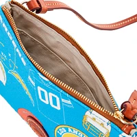 Dooney & Bourke Los Angeles Chargers Top Zip Crossbody Purse