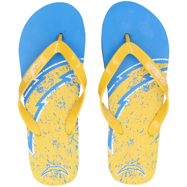 Men's FOCO Los Angeles Rams Cork Flip Flops