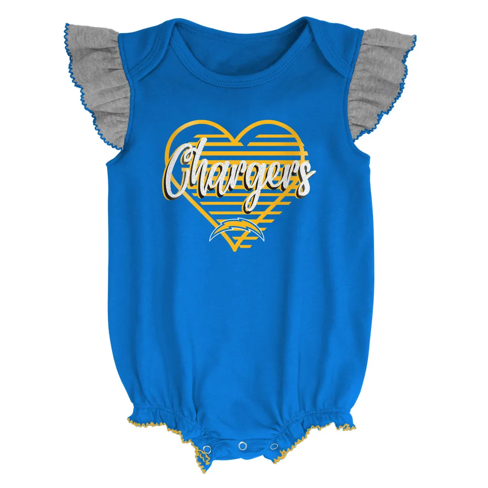 : Baby Fanatic NFL Los Angeles Chargers Infant and