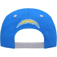 Infant Powder Blue/Gray Los Angeles Chargers My First Tail Sweep Slouch Flex Hat