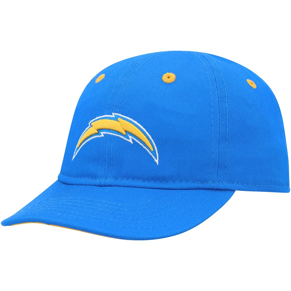 Casquette souple bleu poudré Los Angeles Chargers Team pour bébé