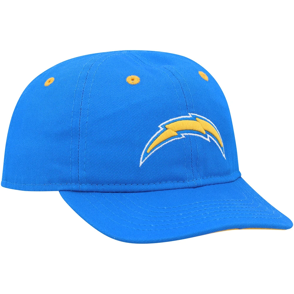 Casquette souple bleu poudré Los Angeles Chargers Team pour bébé