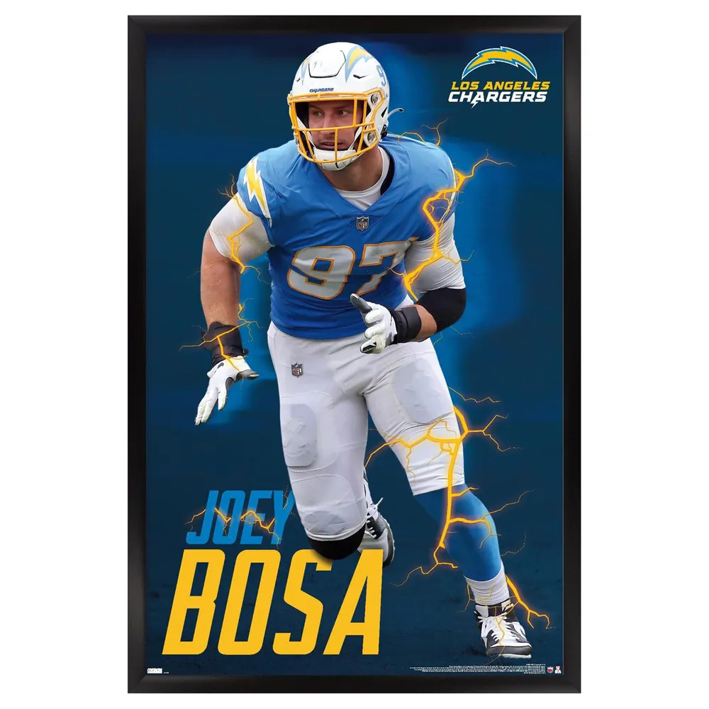 Los Angeles Chargers Official NFL Football Team Helmet Logo Poster