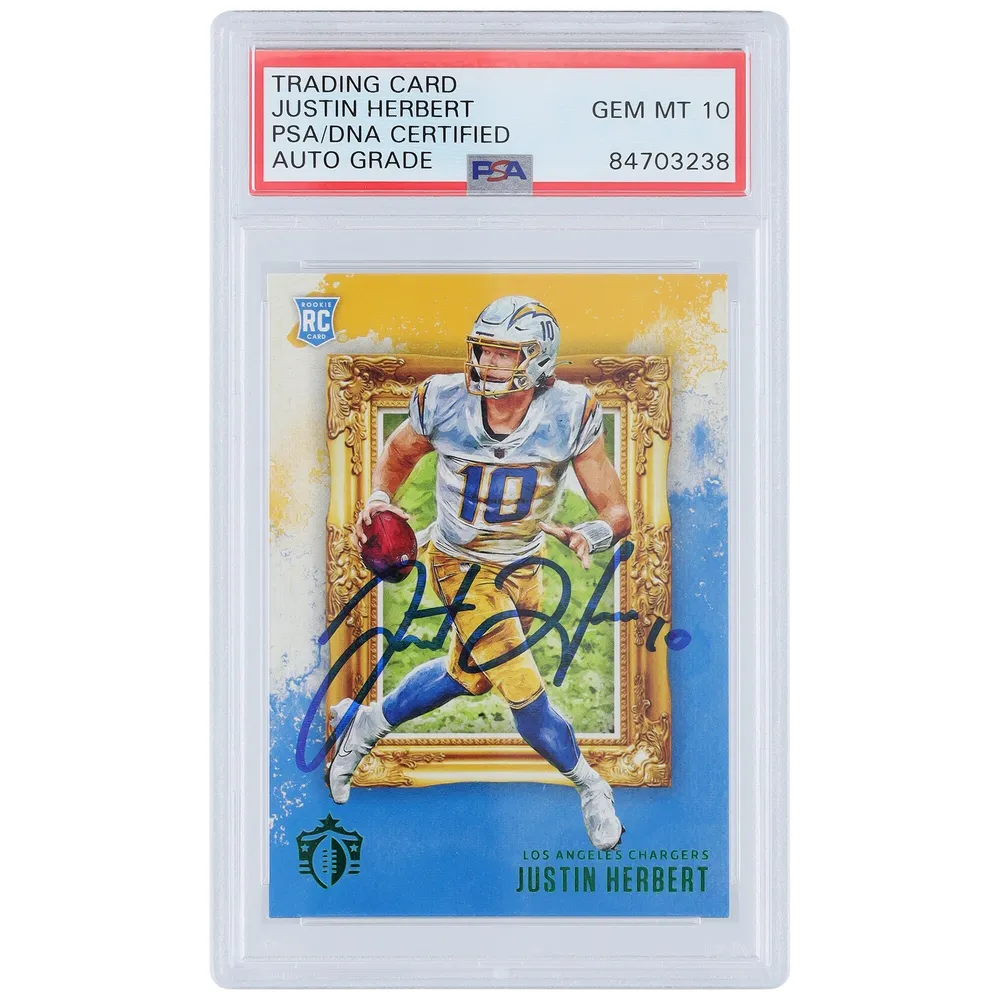 Autographed Los Angeles Chargers Justin Herbert Fanatics