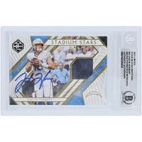 Carte Panini Limited Relic #SS-JH #/99 Beckett Fanatics Witnessed Authenticated 10 de Justin Herbert Los Angeles Chargers autographiée 2021