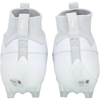Chaussures Nike blanches dédicacées par Justin Herbert, des Chargers de Los Angeles, lors du match contre les Texans de Houston le 11 janvier 2025, avec l'inscription « GU 11» - Playoff Wild Card