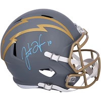 Justin Herbert Los Angeles Chargers Autographed Riddell Slate Speed Replica Helmet