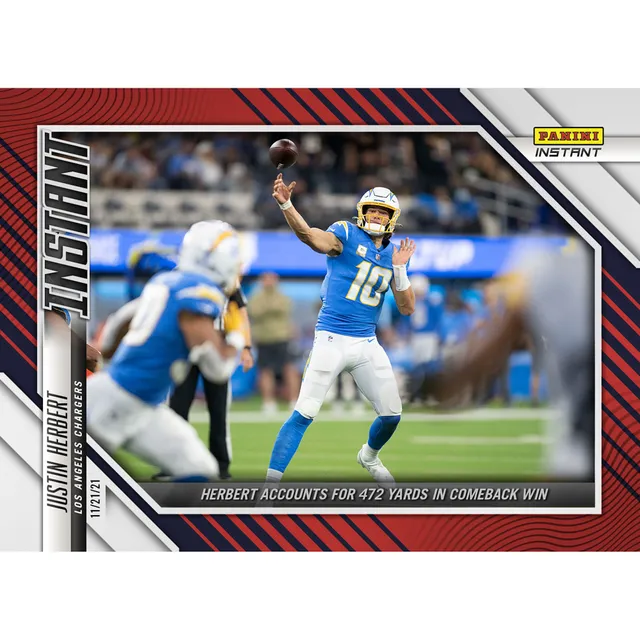 Tom Brady Tampa Bay Buccaneers Fanatics Exclusive Parallel Panini Instant NFL Wild Card Leads Bucs in Playoff Win Single Trading - Limited Edition of