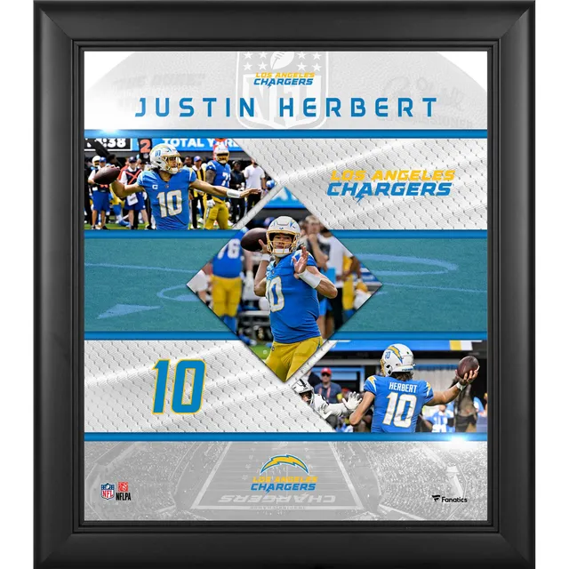 Justin Herbert Oregon Ducks Framed 15 x 17 Stars of the Game