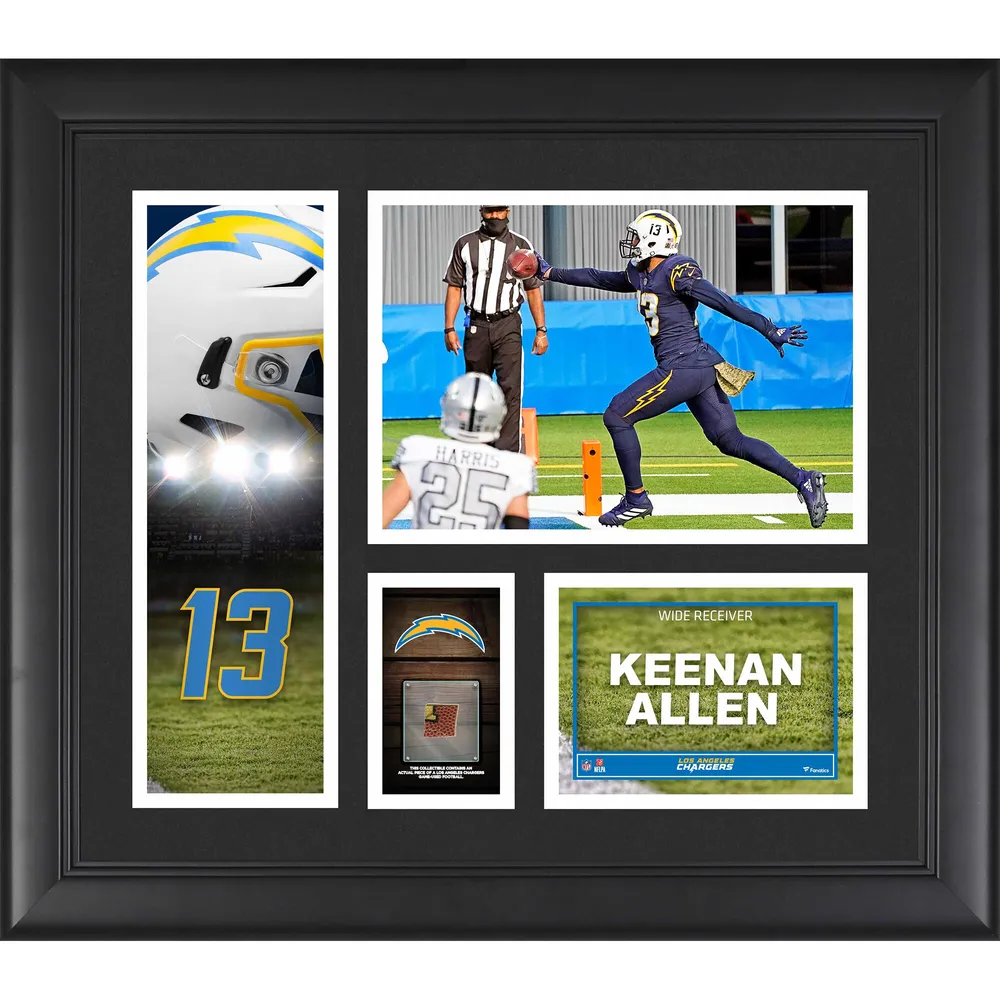 Justin Herbert Loas Angeles Chargers Jersey Impact Frame